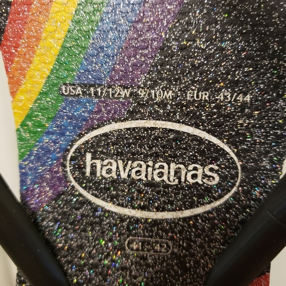 Havaianas Slim Pride Flip Flops Size 11/12, 41/42 Comfy, Casual - Picture 8 of 8
